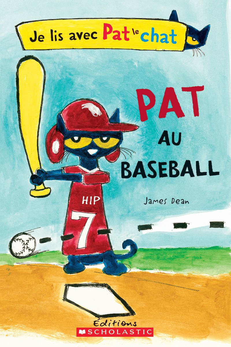 Je Lis Avec Pat Le Chat  Pat Au Baseball