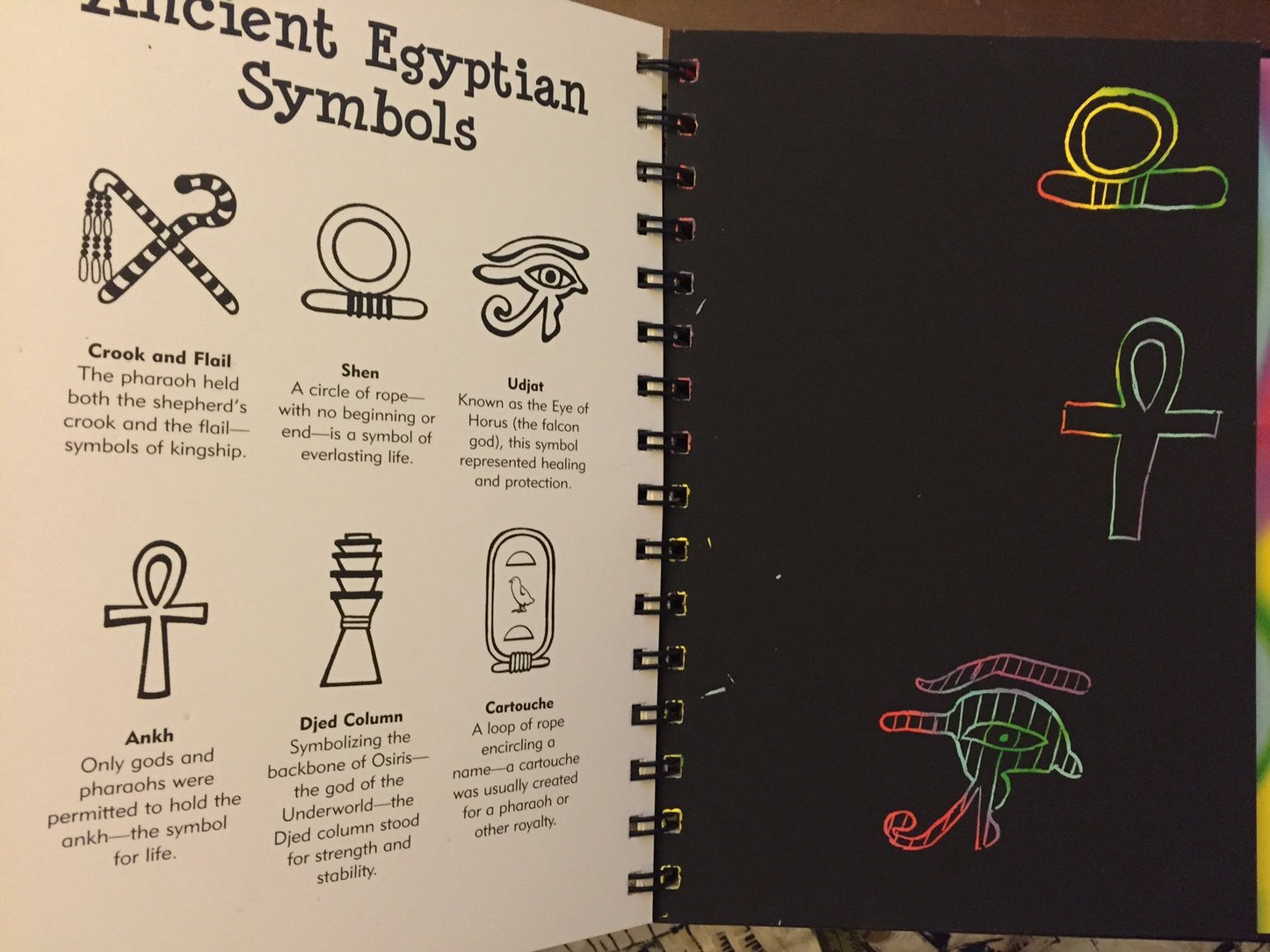 Ancient Egypt Scratch & Sketch An Art Activity Book For Inquisitive Artists And Archaelogists Of All Ages