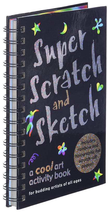 Super Scratch & Sketch A Cool Art Activity Book For Budding Artists Of All Ages