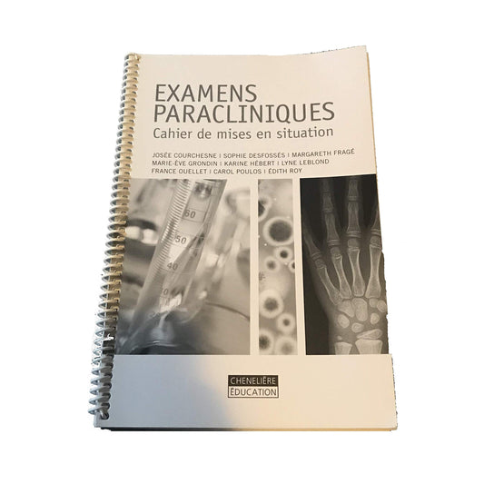 Examens Paracliniques   Cahier De Mises En Situation