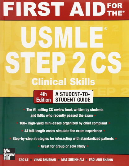 First Aid For The Usmle Step