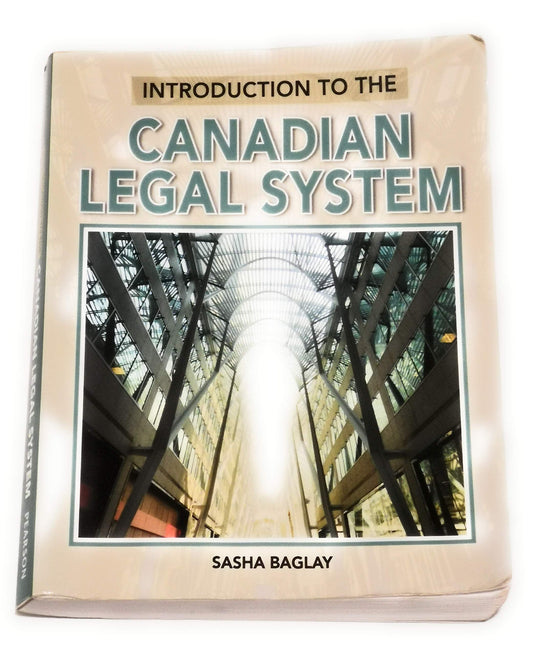 Introduction To The Canadian Legal System