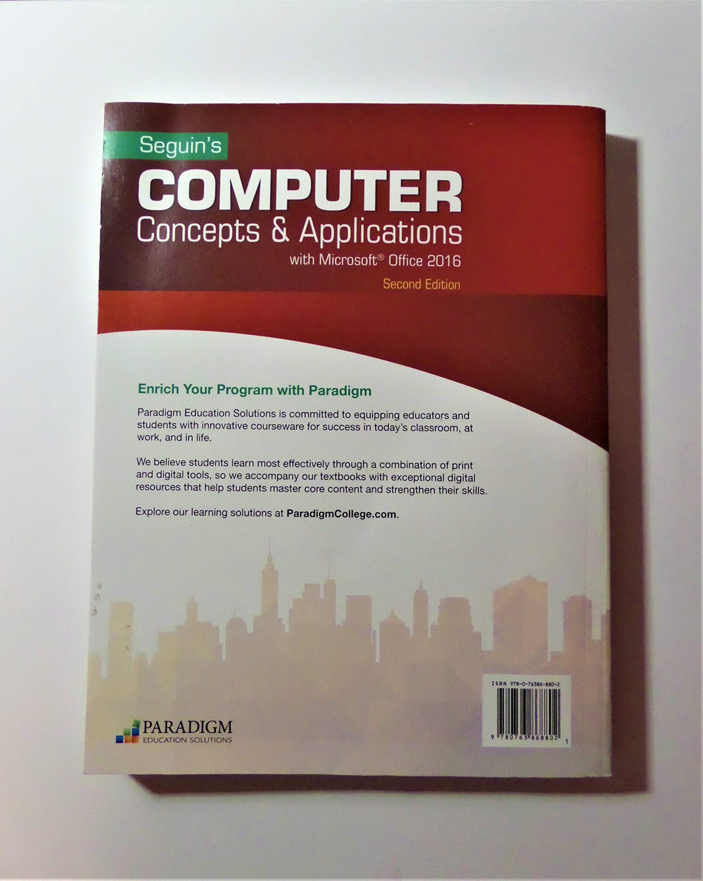 Seguin's Computer Concepts & Applications With Microsoft Office