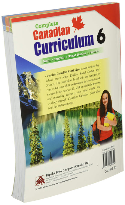 Complete Canadian Curriculum Gr.6(Rev) [Paperback] Popular Book Editorial