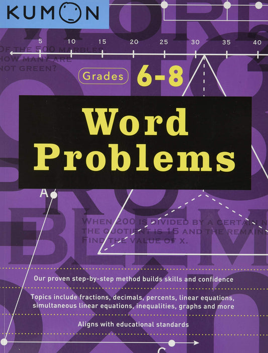 Kumon Word Problems Grade