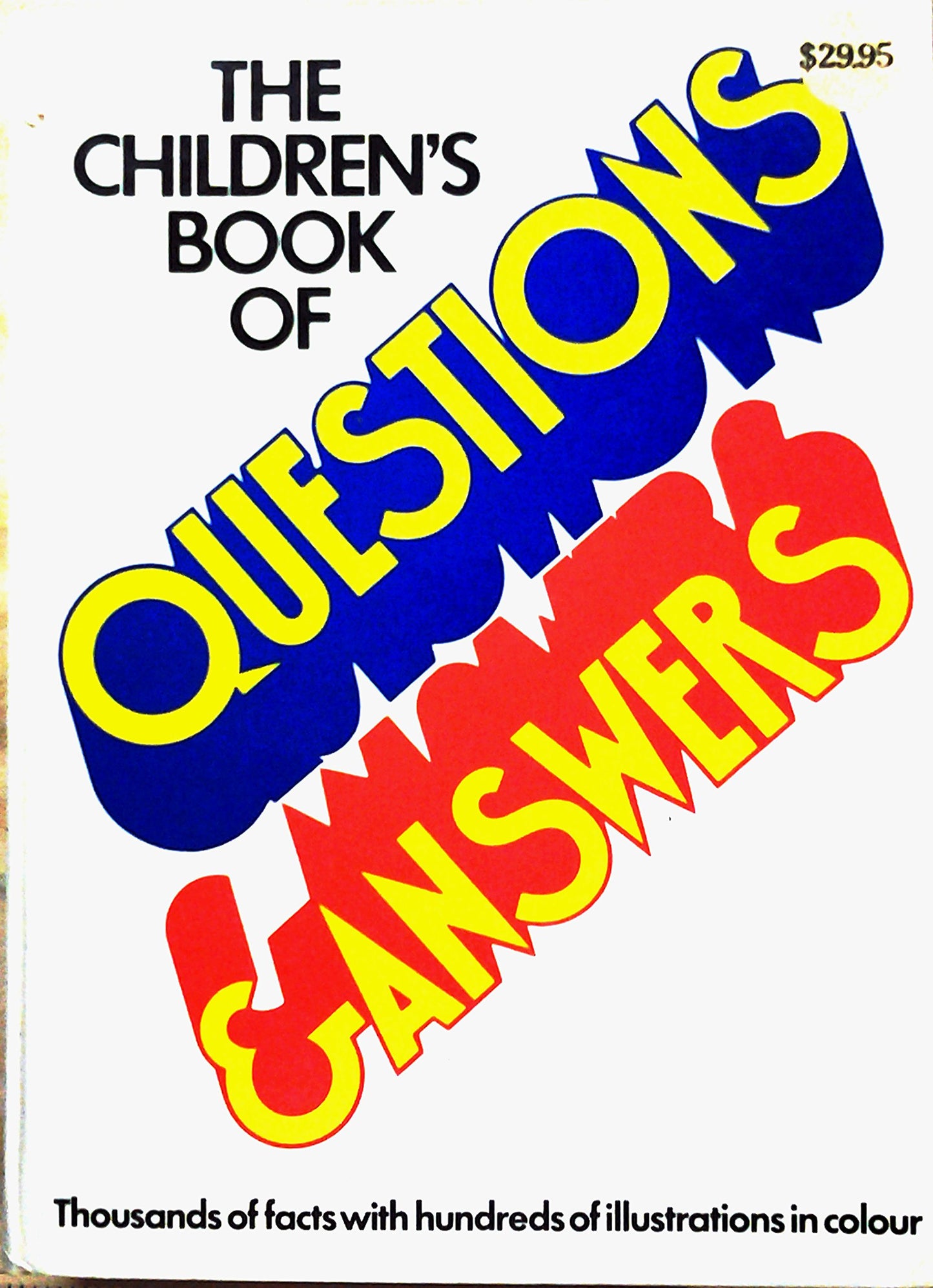 Childrens Book Of Questions And Answers