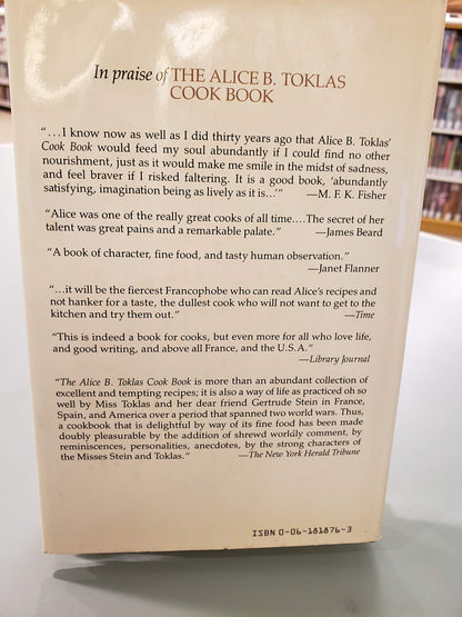 The Alice B. Toklas Cook Book