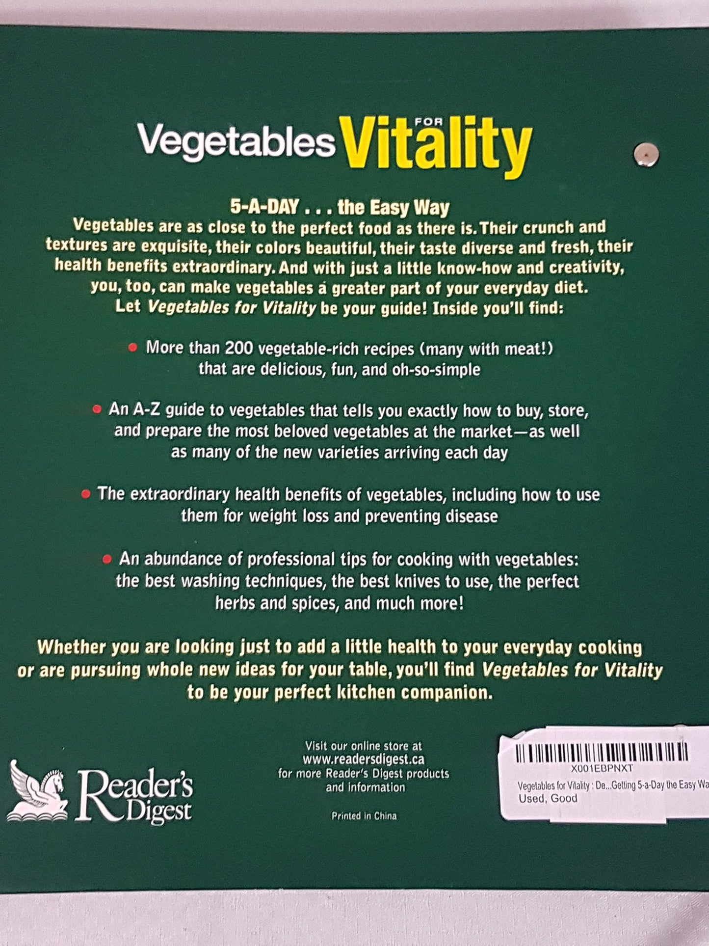 Vegetables For Vitality  Delicious Recipes For Getting