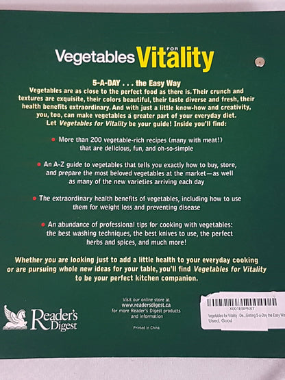 Vegetables For Vitality  Delicious Recipes For Getting