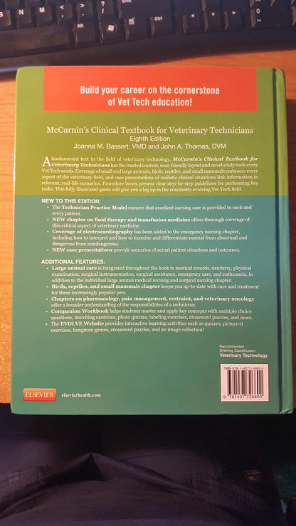 Mc Curnin's Clinical Textbook For Veterinary Technicians