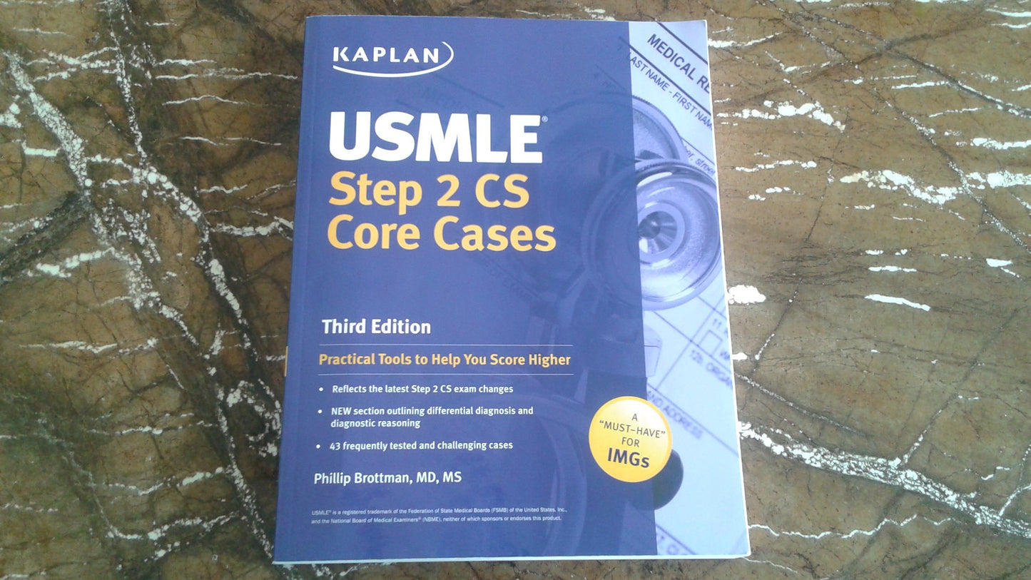 USMLE Step 2 CS Core Cases Brottman, M.D. Phillip