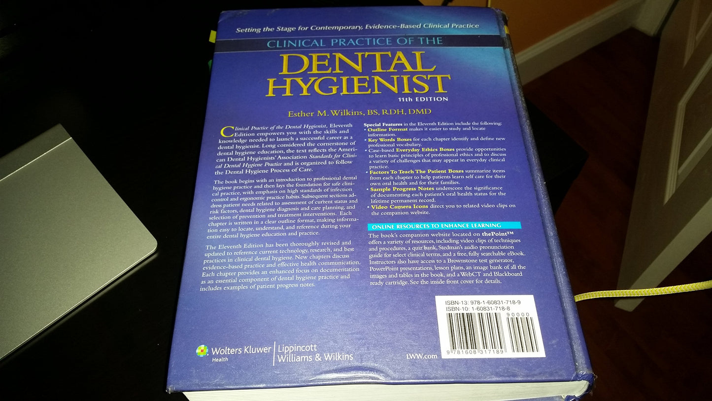 Clinical Practice of the Dental Hygienist Wilkins, Esther M.