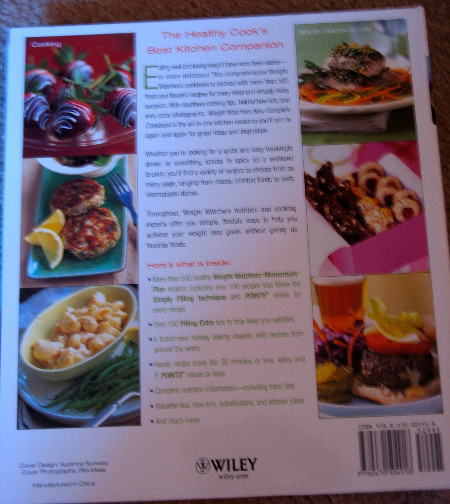 Weight Watchers New Complete Cookbook Momentum Program Edition