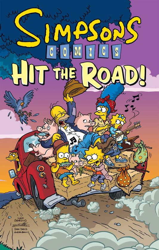 Simpsons Comics Hit The Road!