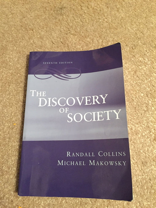 The Discovery Of Society