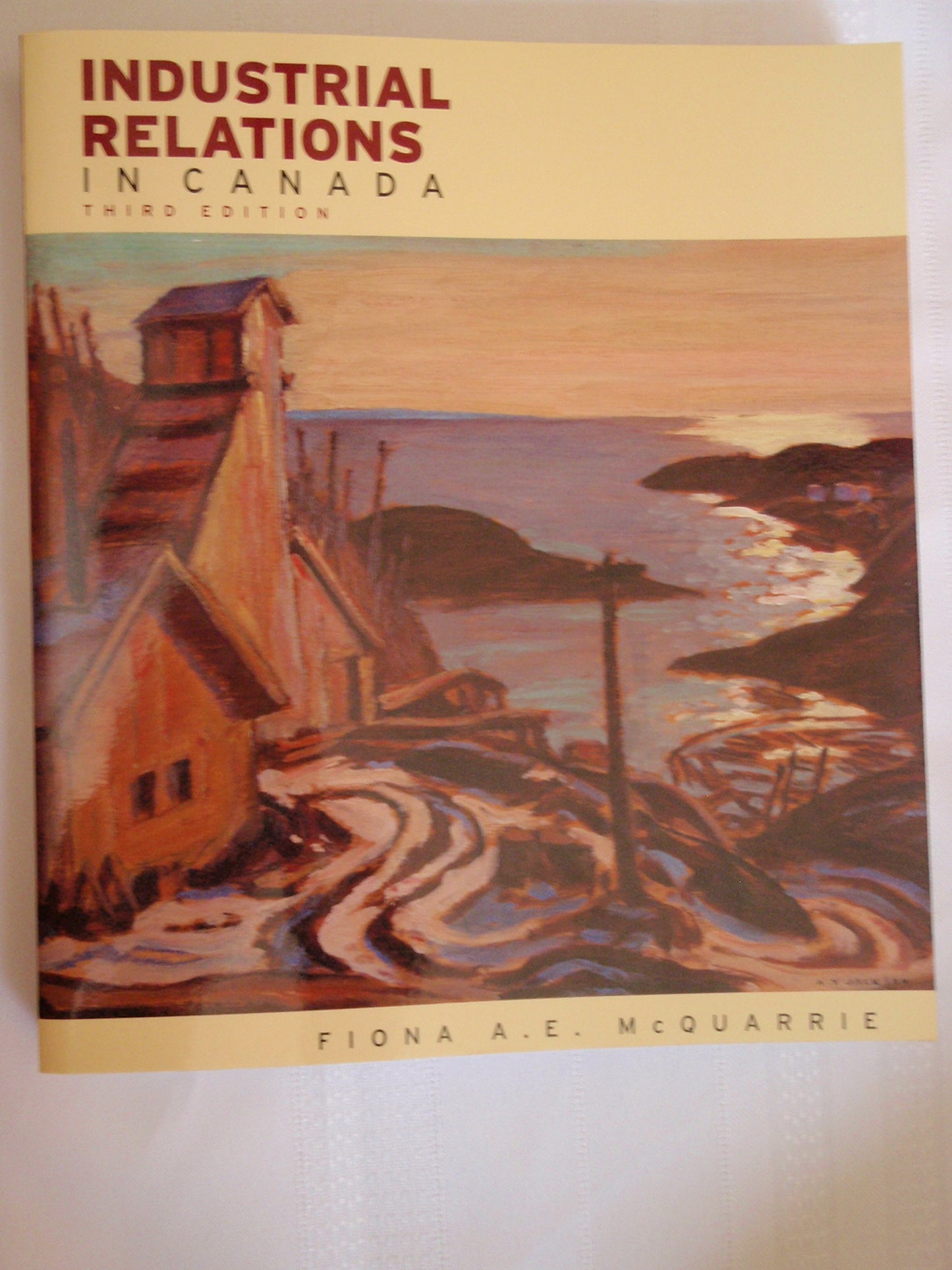 Industrial Relations in Canada [Paperback] McQuarrie, Fiona