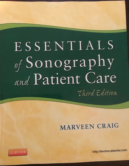 Essentials Of Sonography And Patient Care