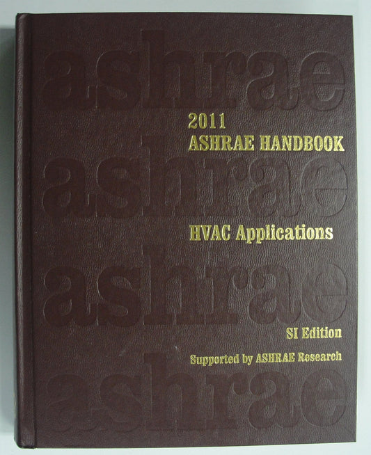 2011 Ashrae Handbook   Hvac Applications   Si