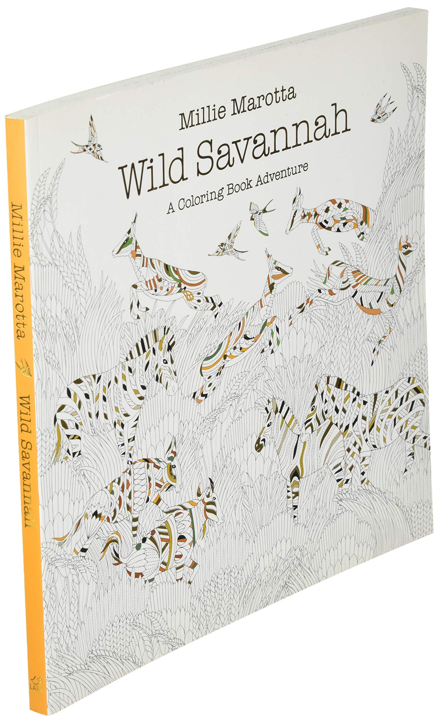 Wild Savannah A Coloring Book Adventure