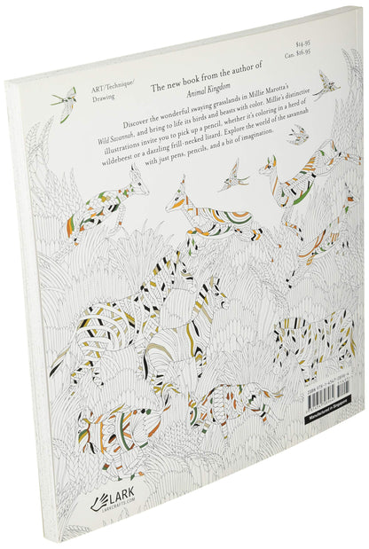 Wild Savannah A Coloring Book Adventure