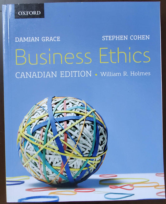 Business Ethics Canadian Edition