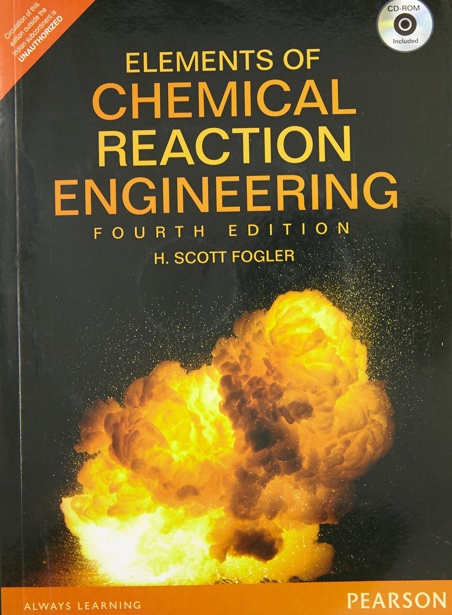 Elements Of Chemical Reaction Engineering